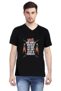 Naruto V-Neck T-Shirt