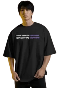 Rocky Fab Gojo Satoru Oversized Anime T-Shirt2