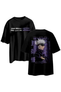 Rocky Fab Gojo Satoru Oversized Anime T-Shirt3