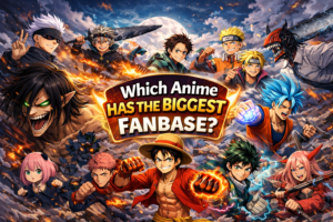 which anime has the biggest fanbase