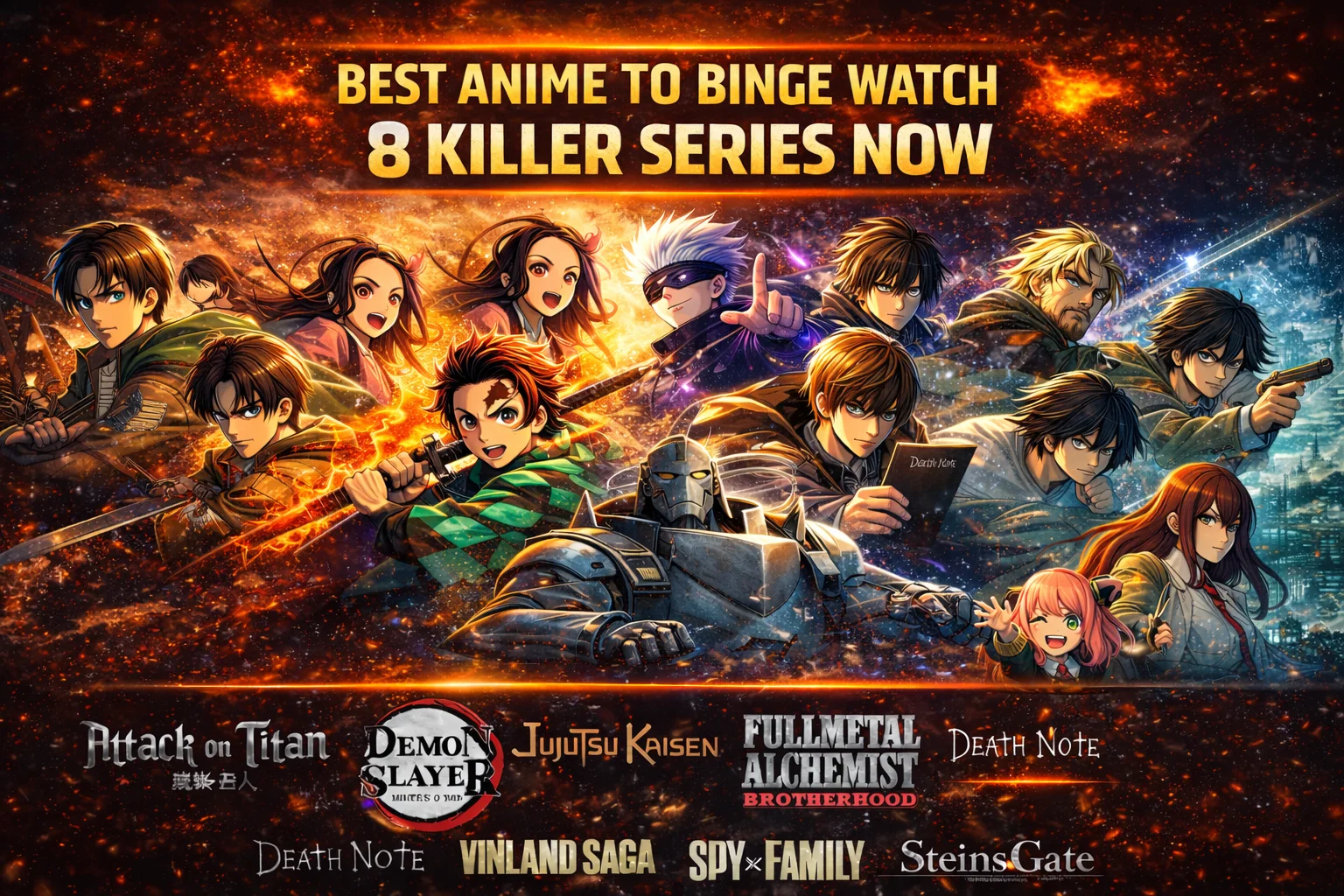 Best Anime to Binge Watch