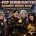 K-Pop Demon Hunters Grammy Win 2026 | Shocking Moment
